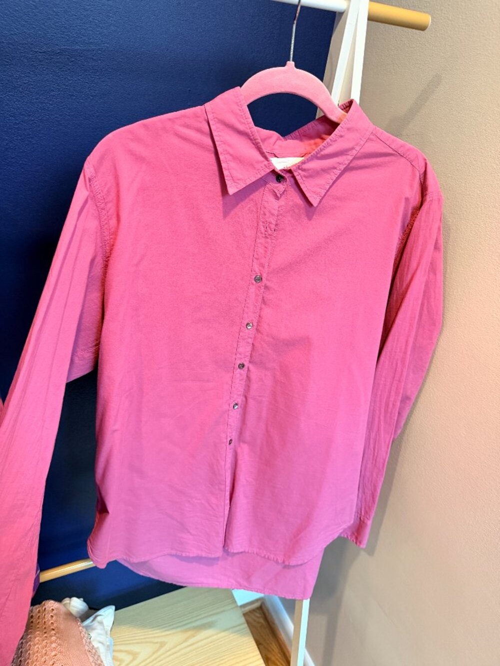 Xirena Pink Button Down Shirt